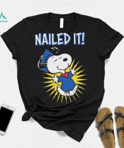 Official Snoopy Nailed It Shirt