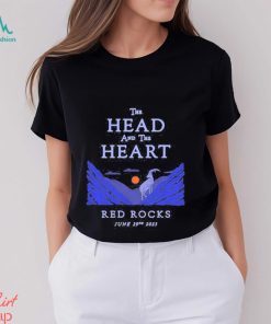 Official The Head And The Heart 2023 Red Rocks Shirt