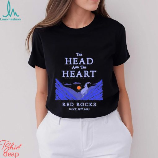 Official The Head And The Heart 2023 Red Rocks Shirt