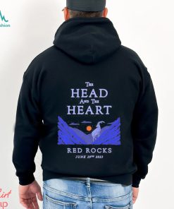 Official The Head And The Heart 2023 Red Rocks Shirt