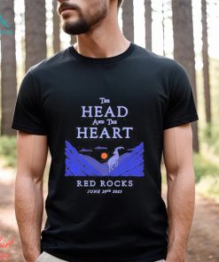 Official The Head And The Heart 2023 Red Rocks Shirt