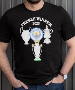 Official Treble Winners 2023 Manchester City Shirt