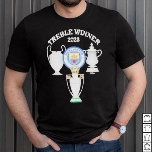 Official Treble Winners 2023 Manchester City Shirt