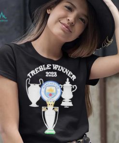 Official Treble Winners 2023 Manchester City Shirt