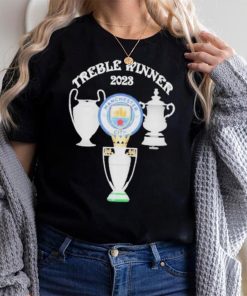 Official Treble Winners 2023 Manchester City Shirt