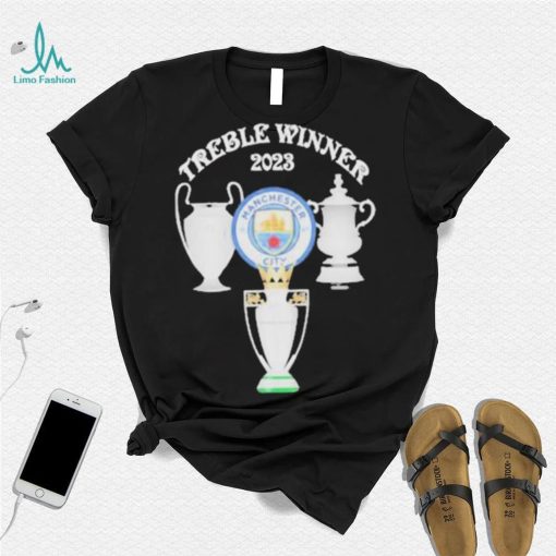 Official Treble Winners 2023 Manchester City Shirt