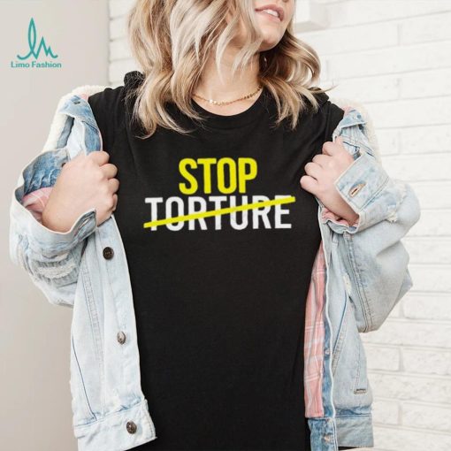 Official United Nations Stop Torture Shirt
