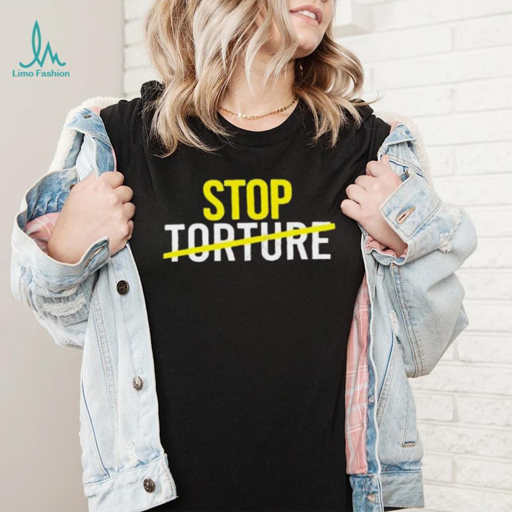 Official United Nations Stop Torture Shirt Official United Nations Stop Torture Shirt