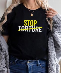 Official United Nations Stop Torture Shirt