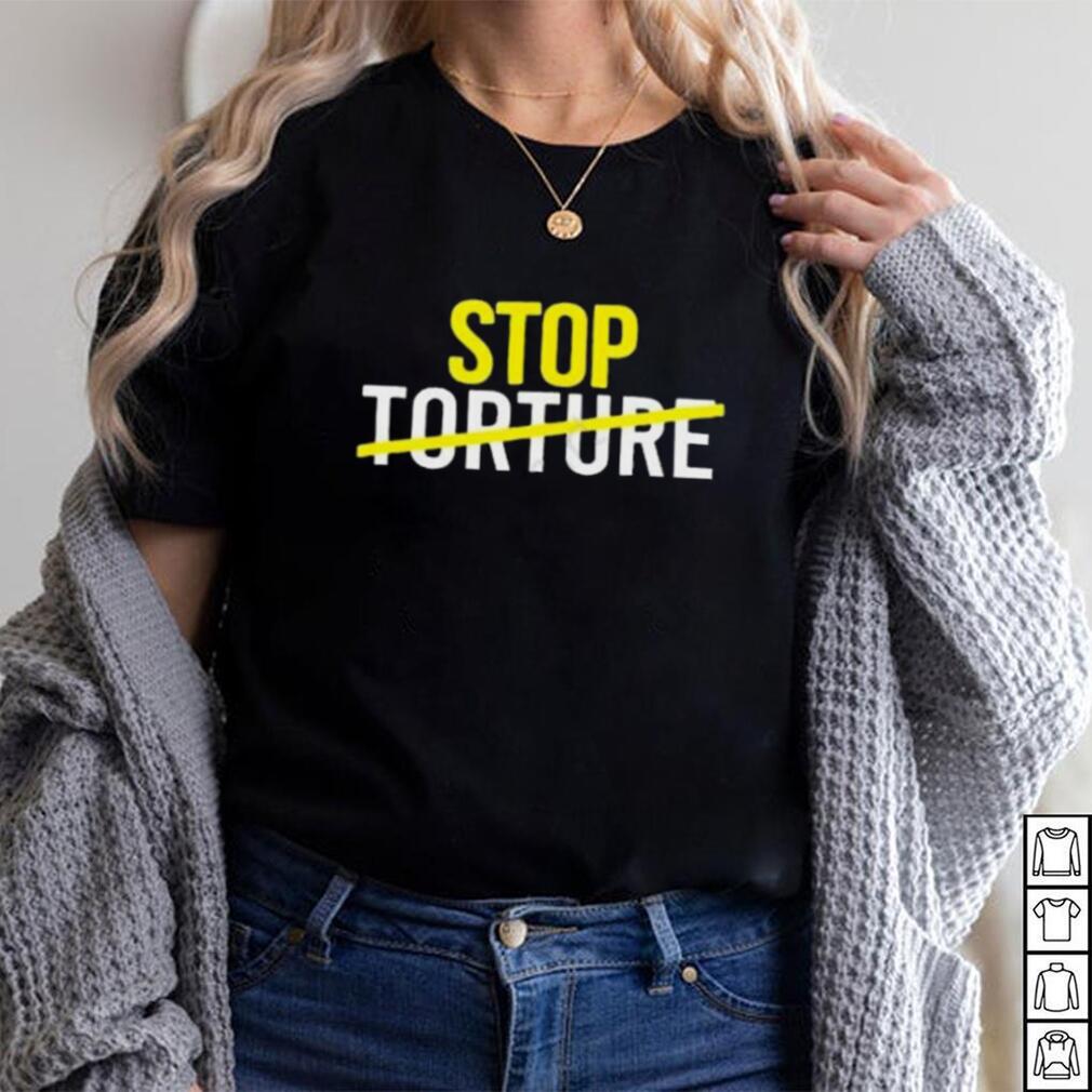 Official United Nations Stop Torture Shirt Official United Nations Stop Torture Shirt