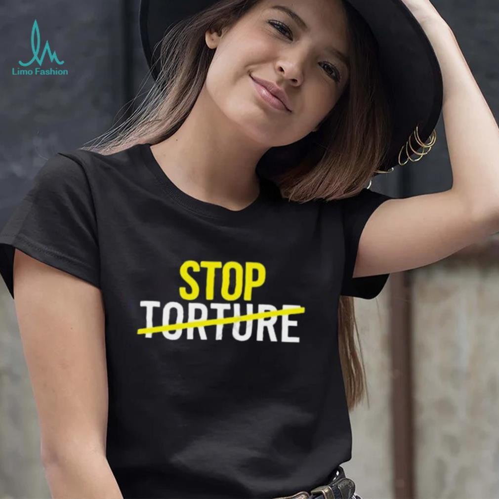 Official United Nations Stop Torture Shirt Official United Nations Stop Torture Shirt