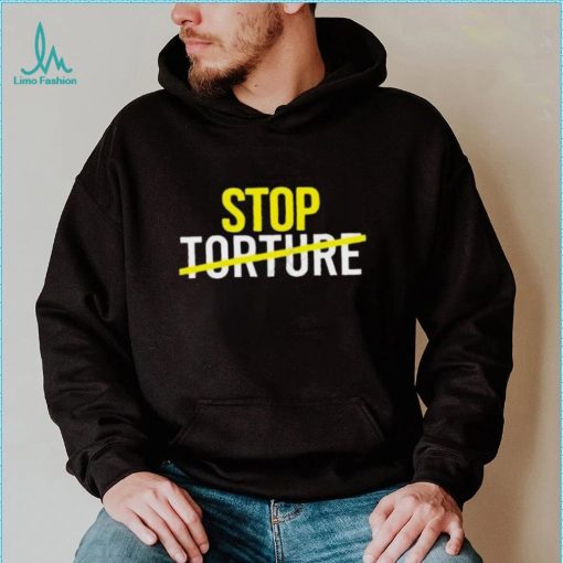 Official United Nations Stop Torture Shirt