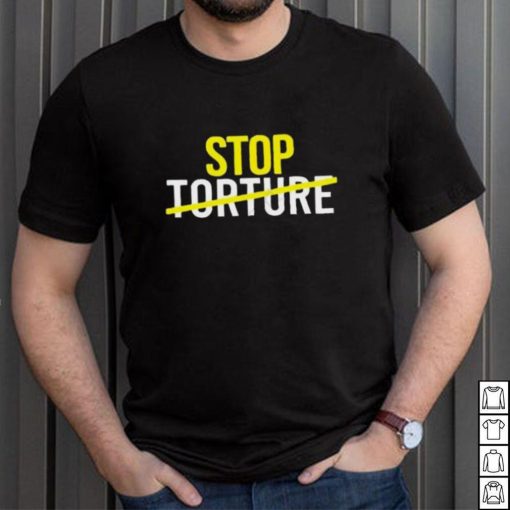 Official United Nations Stop Torture Shirt