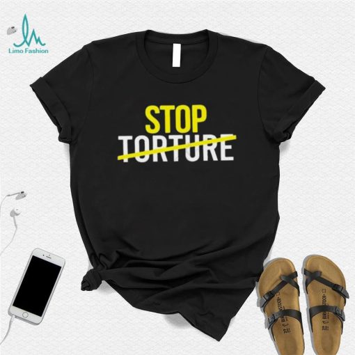 Official United Nations Stop Torture Shirt