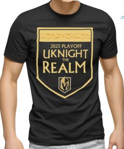 Official Vegas Golden Knights Uknight The Realm Slogan Shirt