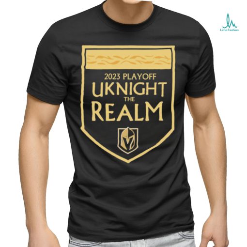 Official Vegas Golden Knights Uknight The Realm Slogan Shirt