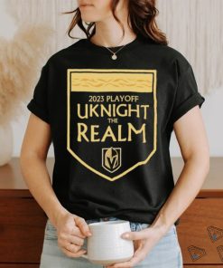 Official Vegas Golden Knights Uknight The Realm Slogan Shirt