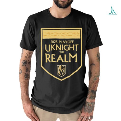 Official Vegas Golden Knights Uknight The Realm Slogan Shirt