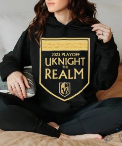 Official Vegas Golden Knights Uknight The Realm Slogan Shirt