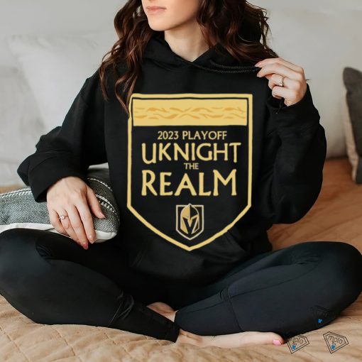 Official Vegas Golden Knights Uknight The Realm Slogan Shirt