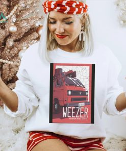 Official Weezer 2023 Blossom Music Center OH Poster shirt
