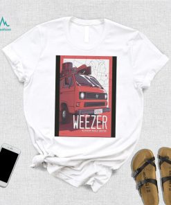 Official Weezer 2023 Blossom Music Center OH Poster shirt