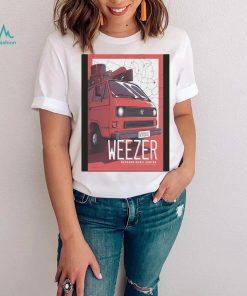 Official Weezer 2023 Blossom Music Center OH Poster shirt