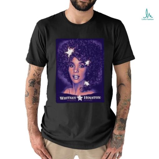 Official Whitney Houston Hall Of Fame By Tracie Ching Poster T shirt