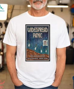 Official Widespread Panic At Red Rocks June 23 & 24 & 25 2023 Poster shirt