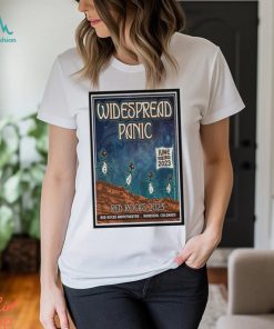 Official Widespread Panic At Red Rocks June 23 & 24 & 25 2023 Poster shirt