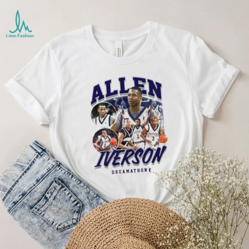 Official allen iverson georgetown T shirts