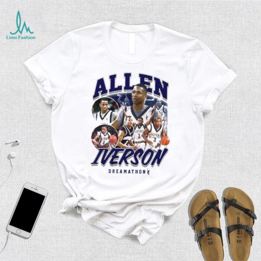 Official allen iverson georgetown T shirts