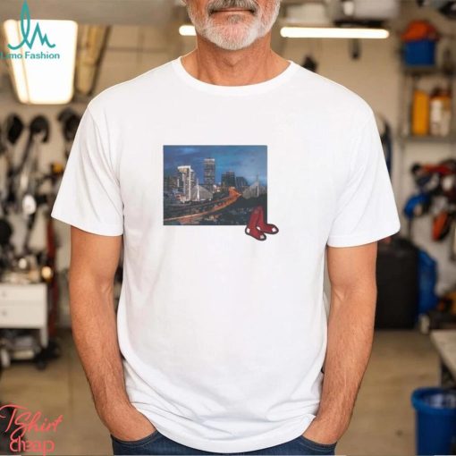 Official boston Red Sox Ladies City Scape Shirt