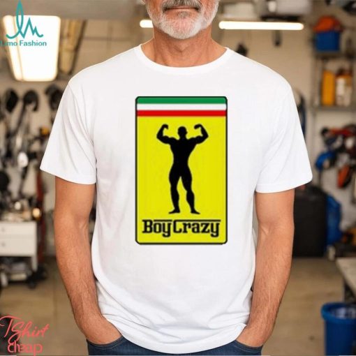 Official boy crazy italia T shirts