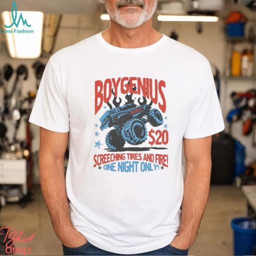 Official boygenius screeching tires and fire one fight only Shirt