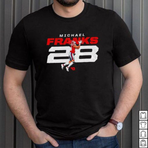 Official dayton Flyers Michael Franks 2023 NCAA Football shirt