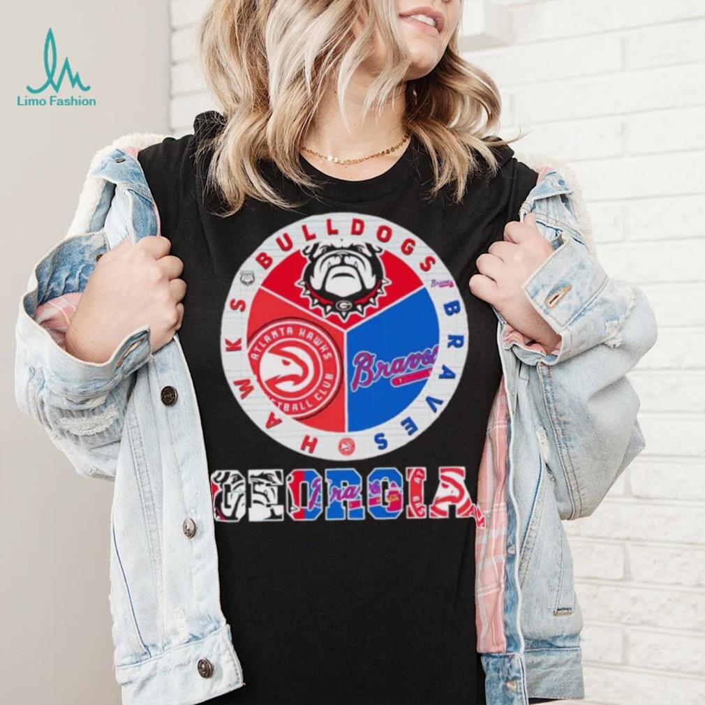 Georgia Bulldogs And Atlanta Braves Shirt - High-Quality Printed Brand