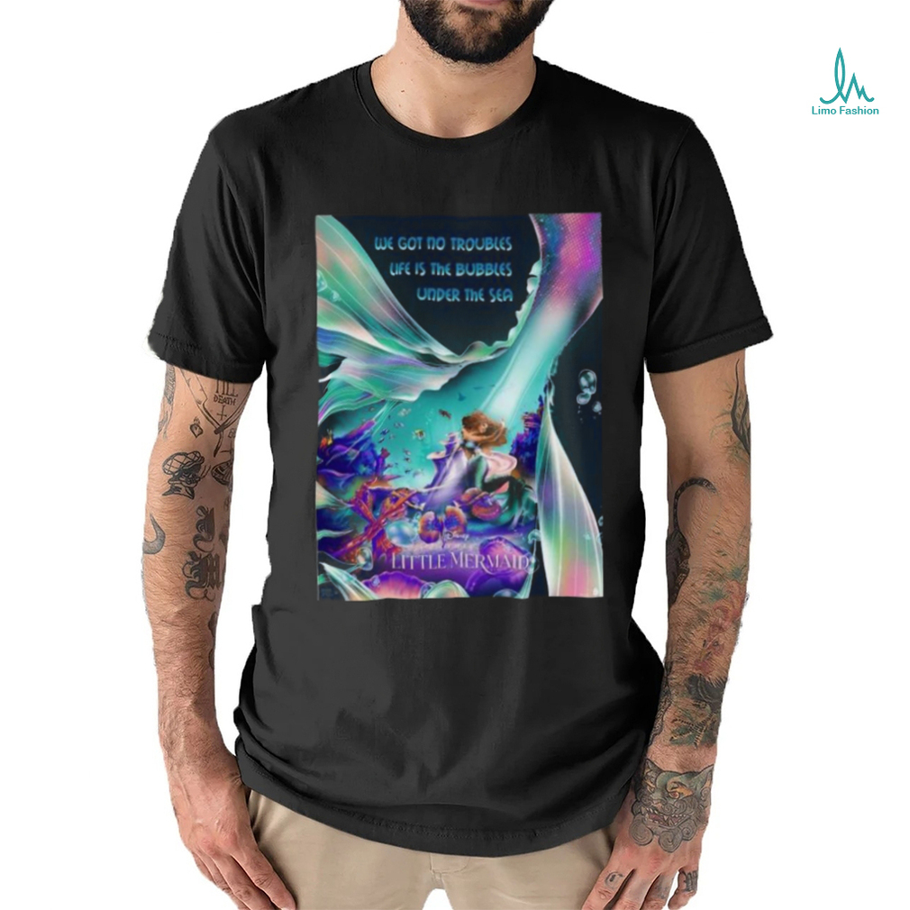 Official halle Bailey As The Little Mermaid Fan Art Movie 2023 Home Decor Poster Shirt