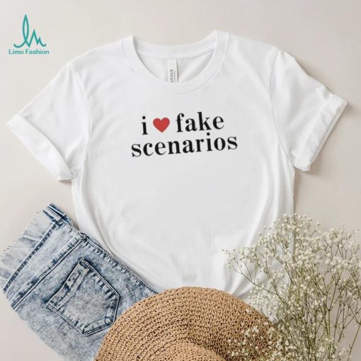 Official i love fake scenarios T shirt