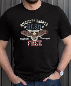 Official kid Rock amerrican badass born free nashville tennessee 2023 shirt