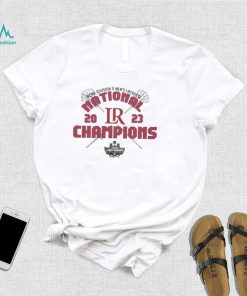 Official lenoir Rhyne 2023 Ncaa Division II Men’S Lacrosse Championship Tee Shirt