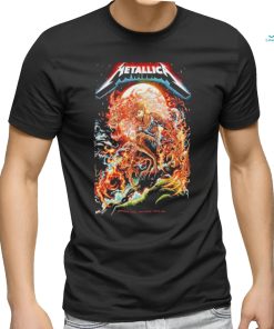 Official metallica M72 World Tour 2023 June 18 Gothenburg Poster Shirt