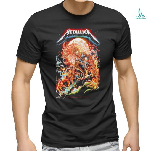 Official metallica M72 World Tour 2023 June 18 Gothenburg Poster Shirt