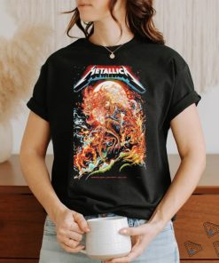 Official metallica M72 World Tour 2023 June 18 Gothenburg Poster Shirt