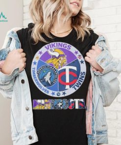 Official minnesota Vikings Twins And Timberwolves City Champions Shirt