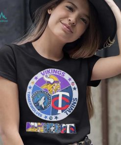 Official minnesota Vikings Twins And Timberwolves City Champions Shirt