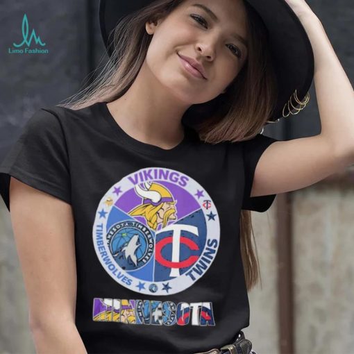 Official minnesota Vikings Twins And Timberwolves City Champions Shirt
