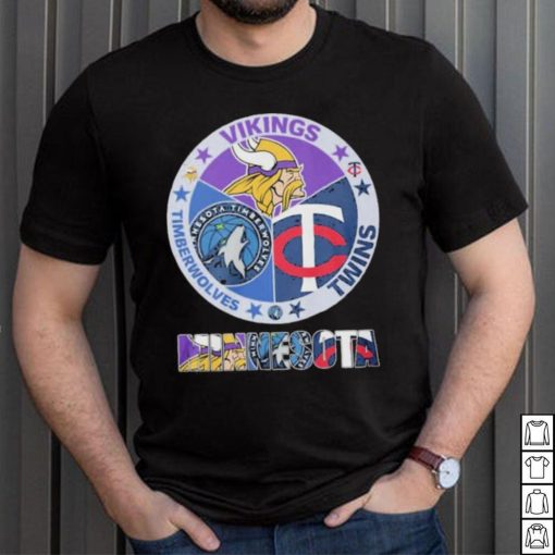 Official minnesota Vikings Twins And Timberwolves City Champions Shirt