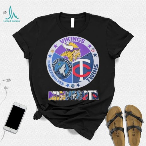 Official minnesota Vikings Twins And Timberwolves City Champions Shirt
