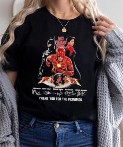 Official past Present Future The Flash Thank You For The Memories T Shirt, hoodie, sweater, long sleeve and tank top Official past Present Future The Flash Thank You For The Memories T Shirt